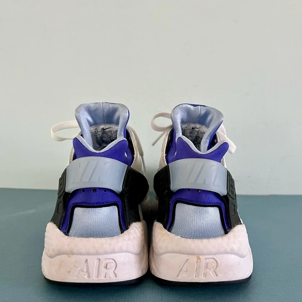 Nike Air Huarache White Lapis Deep Royal Blue Black‎ Sneakers